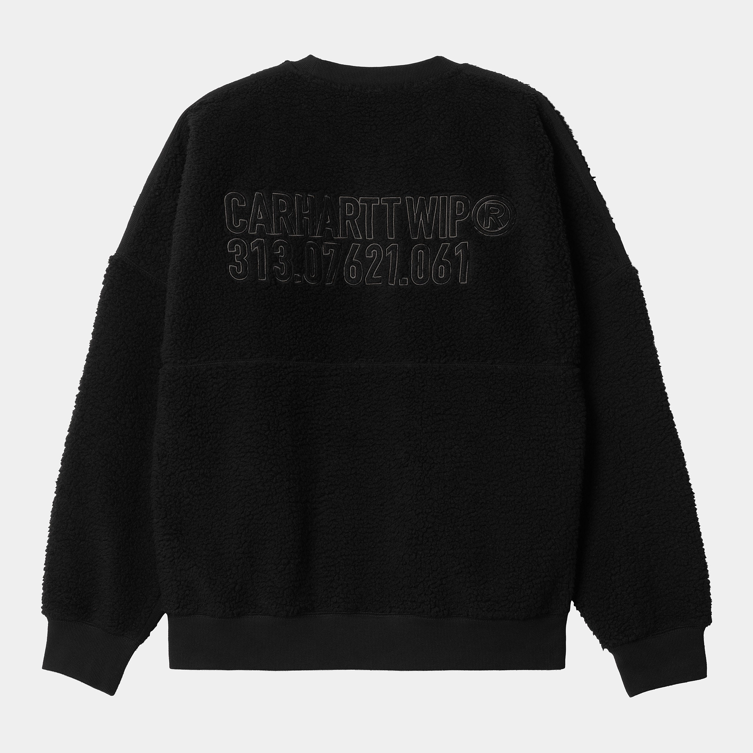 Carhartt WIP Coordinate Fleece Sweat Black