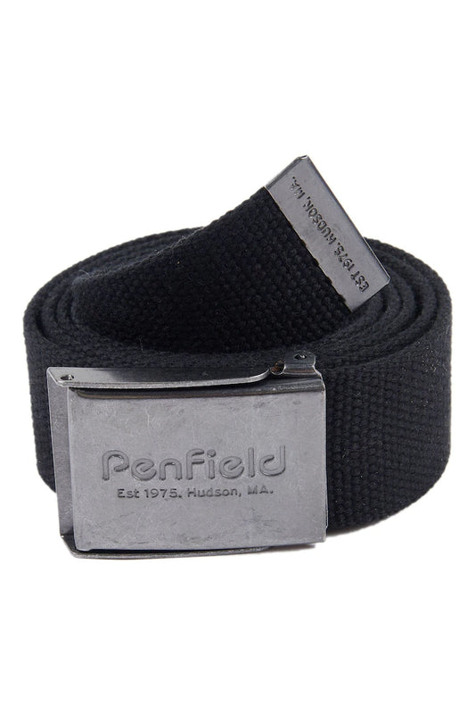 Penfield Canvas Clip Belt Black