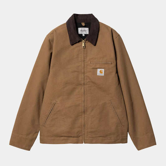 Carhartt WIP Detroit Jacket Hamilton Brown / Tobacco Rinsed