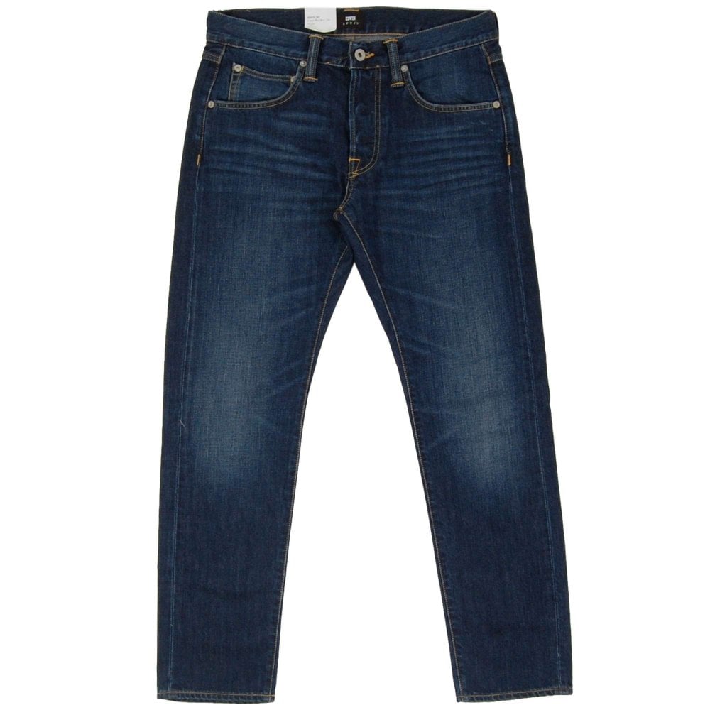 Edwin ED-55 Tapered Kingston 12oz Blue Mid Coal Jeans – Inocencia
