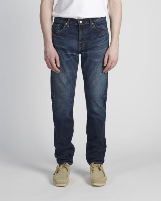 Edwin Slim Tapered Kaihara 13oz Blue Mid Dark Used Denim