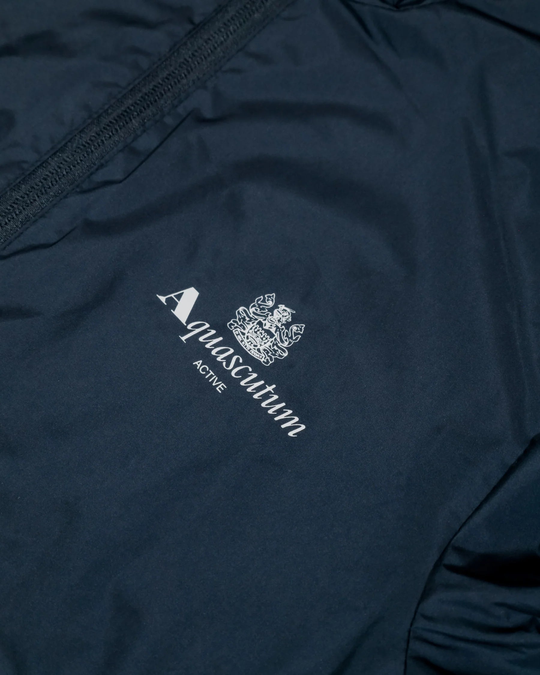Aquascutum Reversible Hooded Sailor Jacket Navy/Check