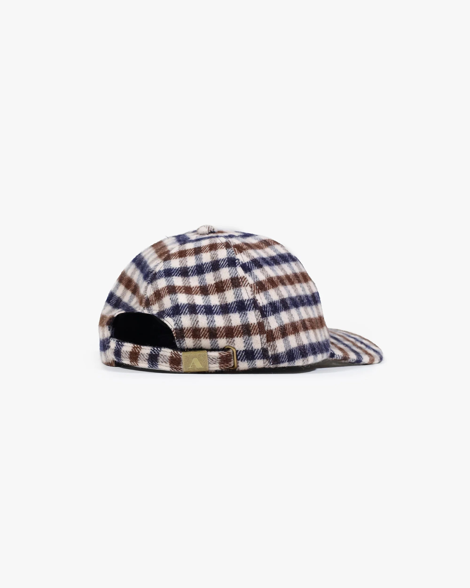 Aquascutum Active Water Repellent Wool Baseball Cap Club Check