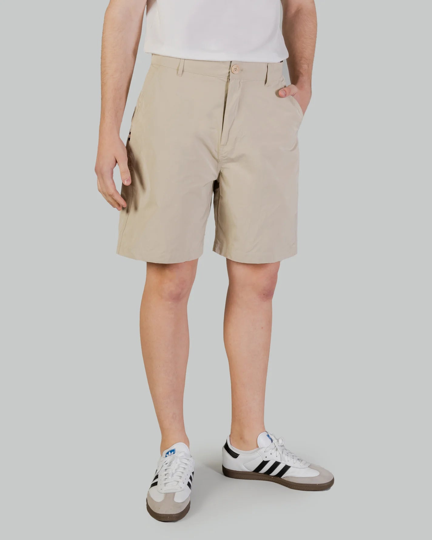 Aquascutum Active Cargo Chino Shorts Beige Inocencia