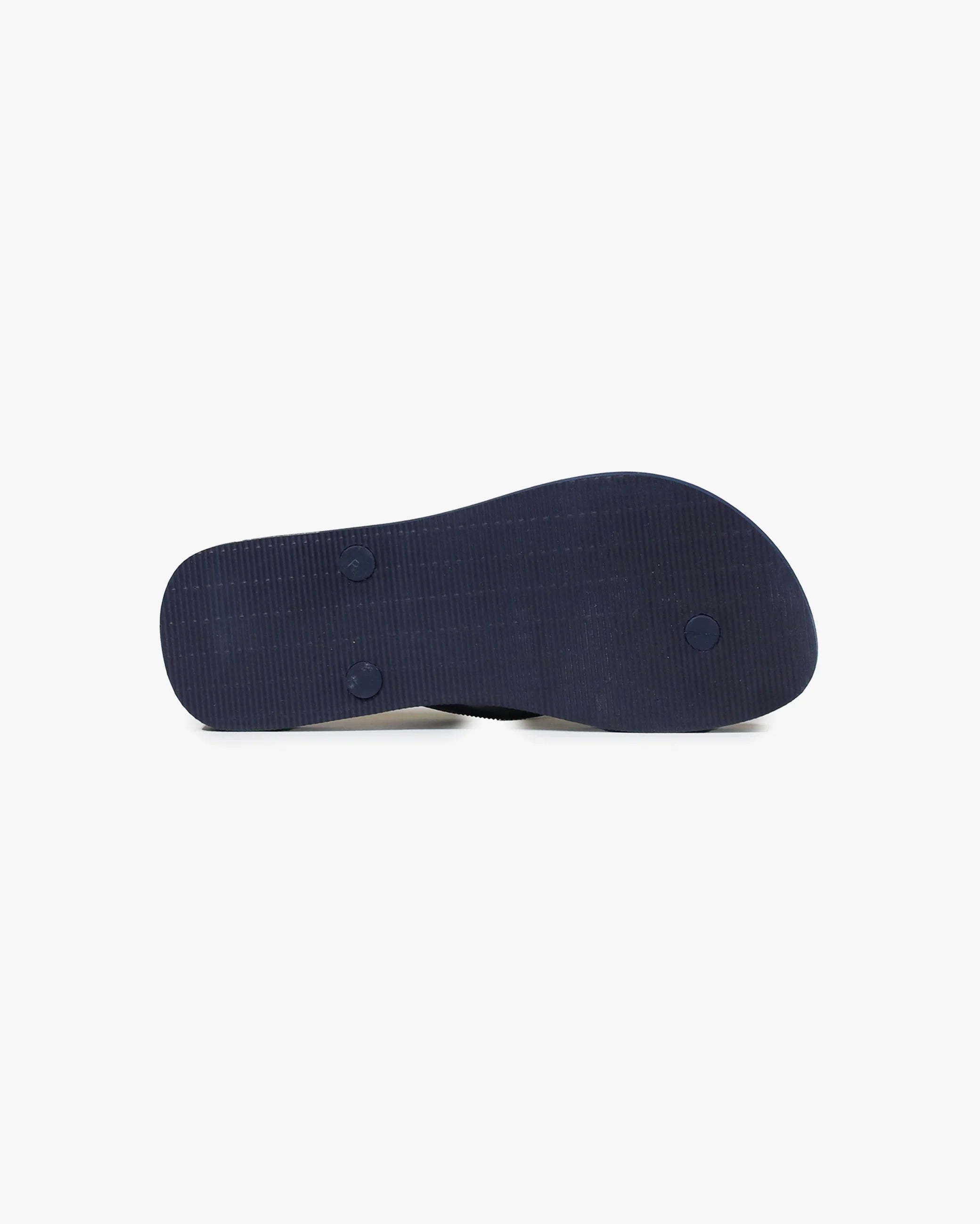 Aquascutum Beach Icon Club Check Flip Flops Navy