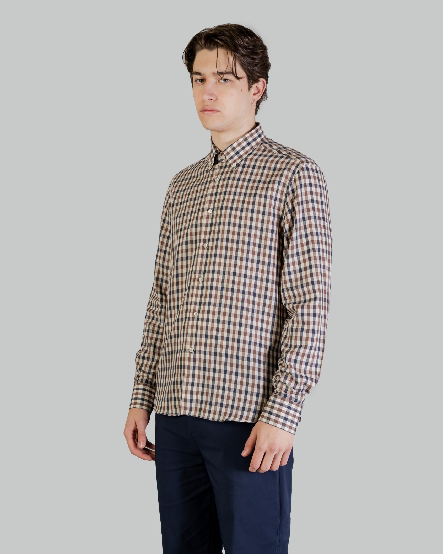 Aquascutum Active House Club Check Shirt