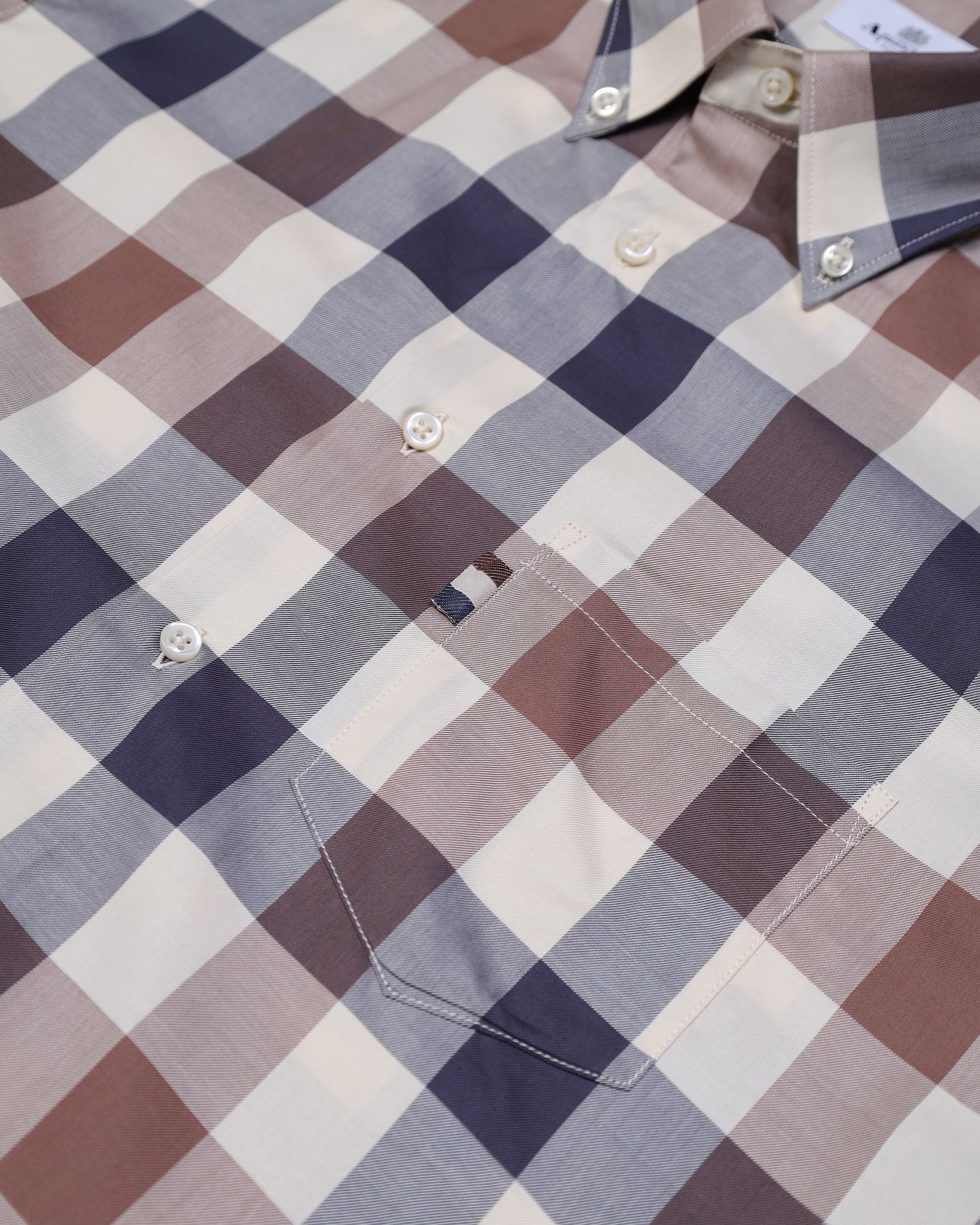 Aquascutum Active Macro Club Check Shirt