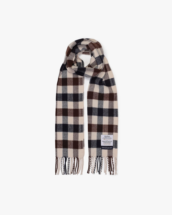 Aquascutum Active Water Repellent Merino Wool Macro Check Scarf