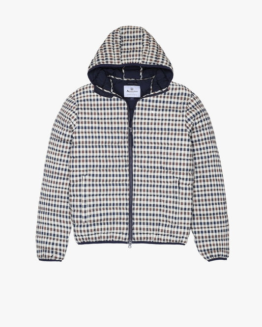 Aquascutum Active Padded Iconic Checked Jacket