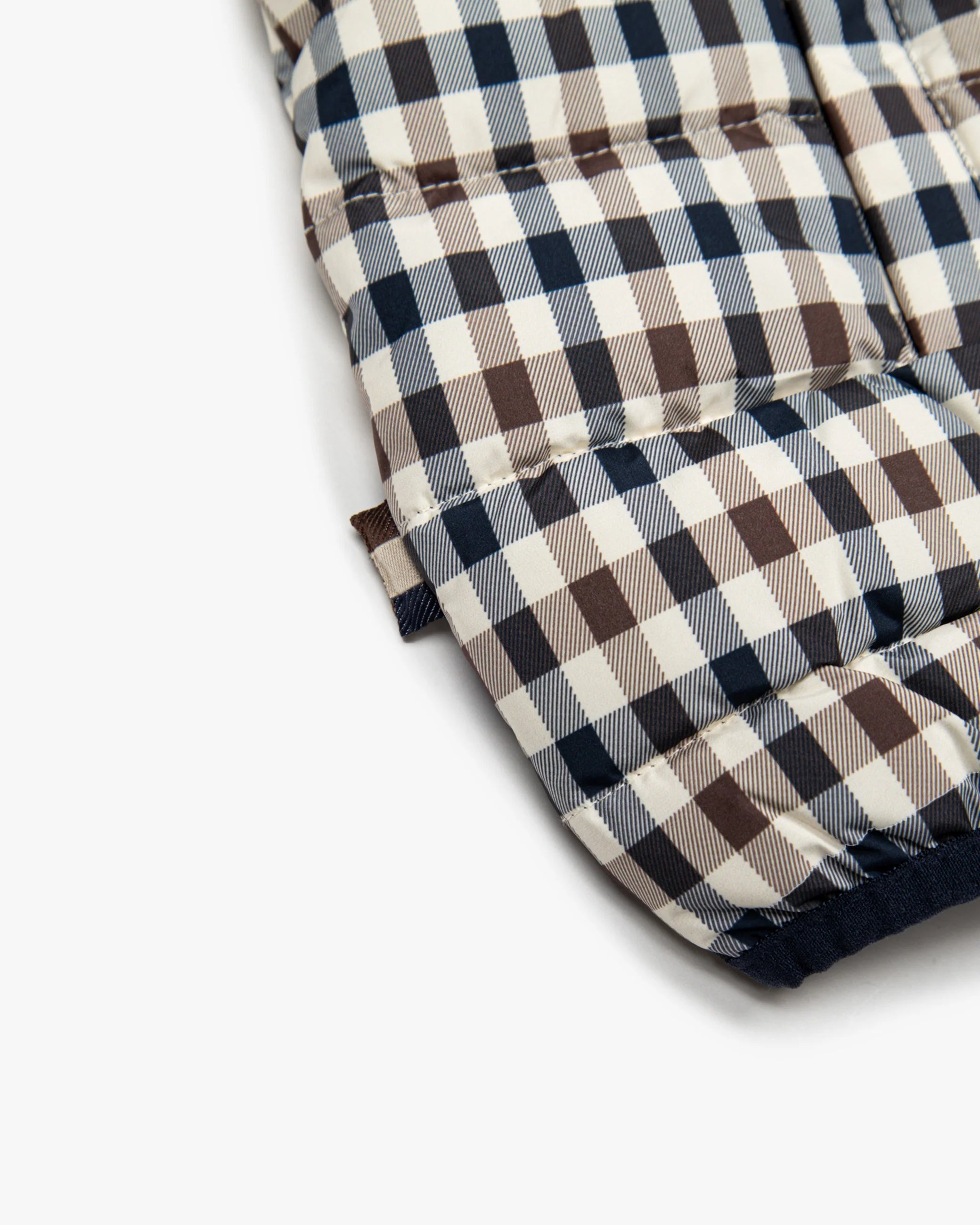Aquascutum Active Padded Iconic Checked Jacket