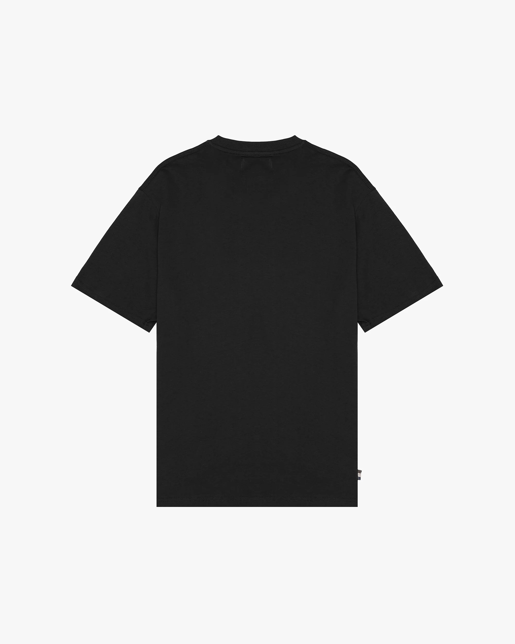Aquascutum Active Shoulder Club Check T-Shirt Black