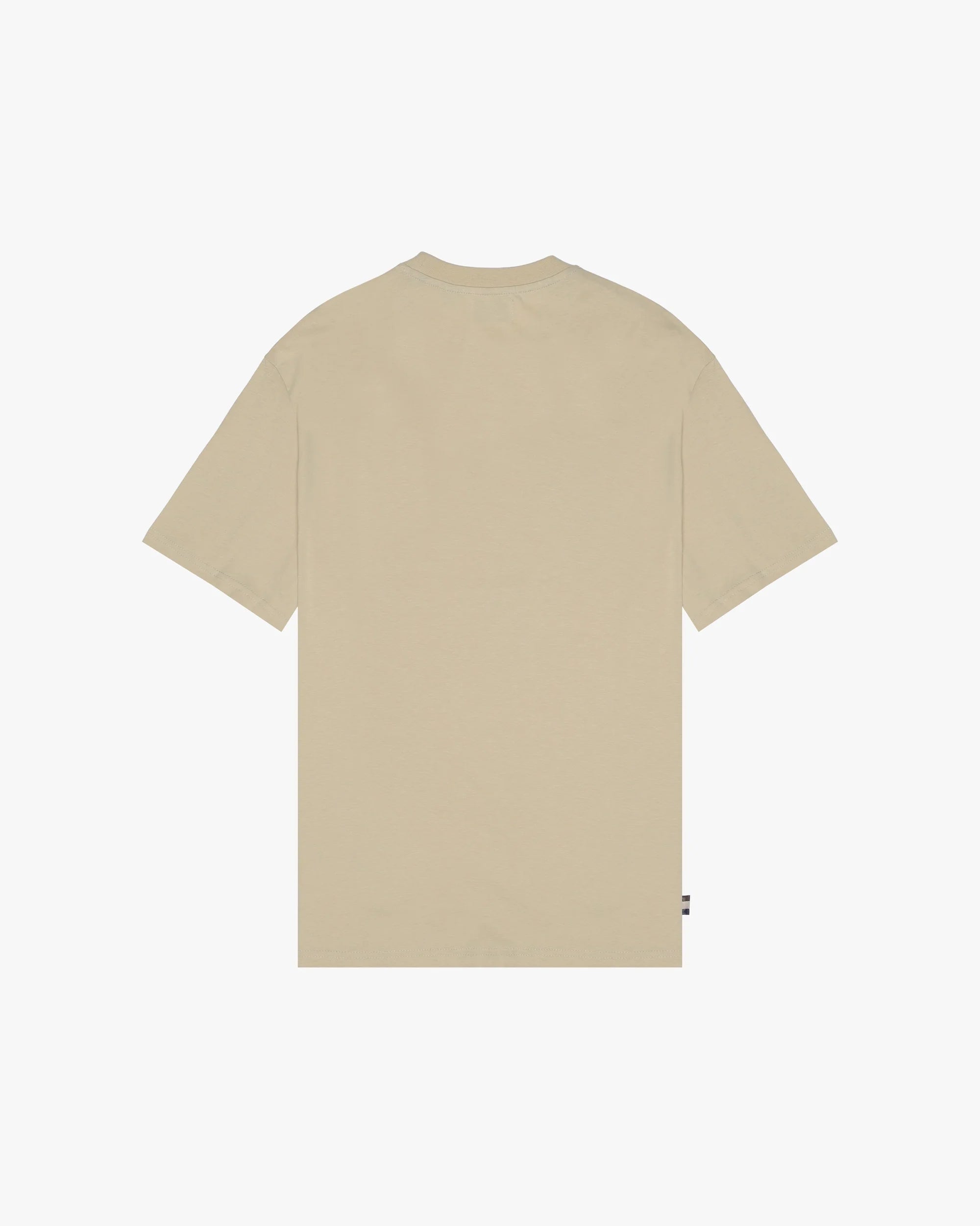Aquascutum Active Club Check Iconic Pocket T-Shirt Beige