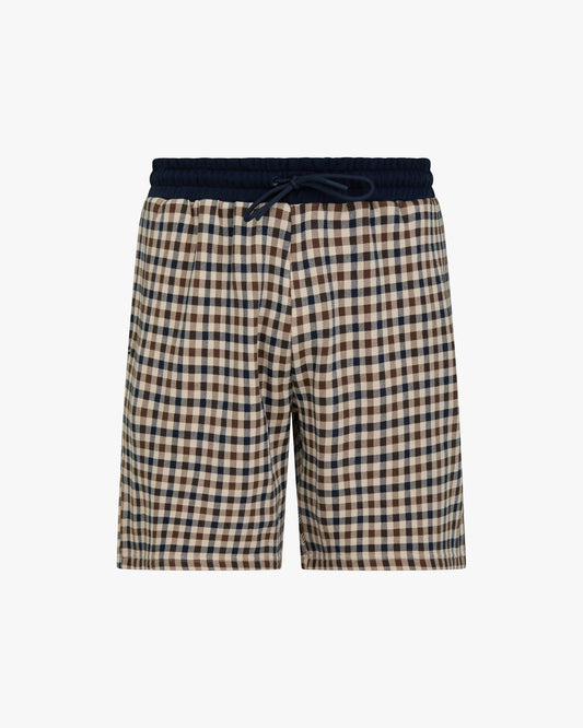Aquascutum Club Check Sweat Shorts