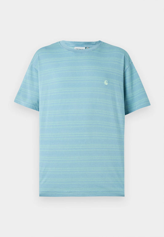 Carhartt WIP S/S Brodine Stripe T-Shirt Saguaro