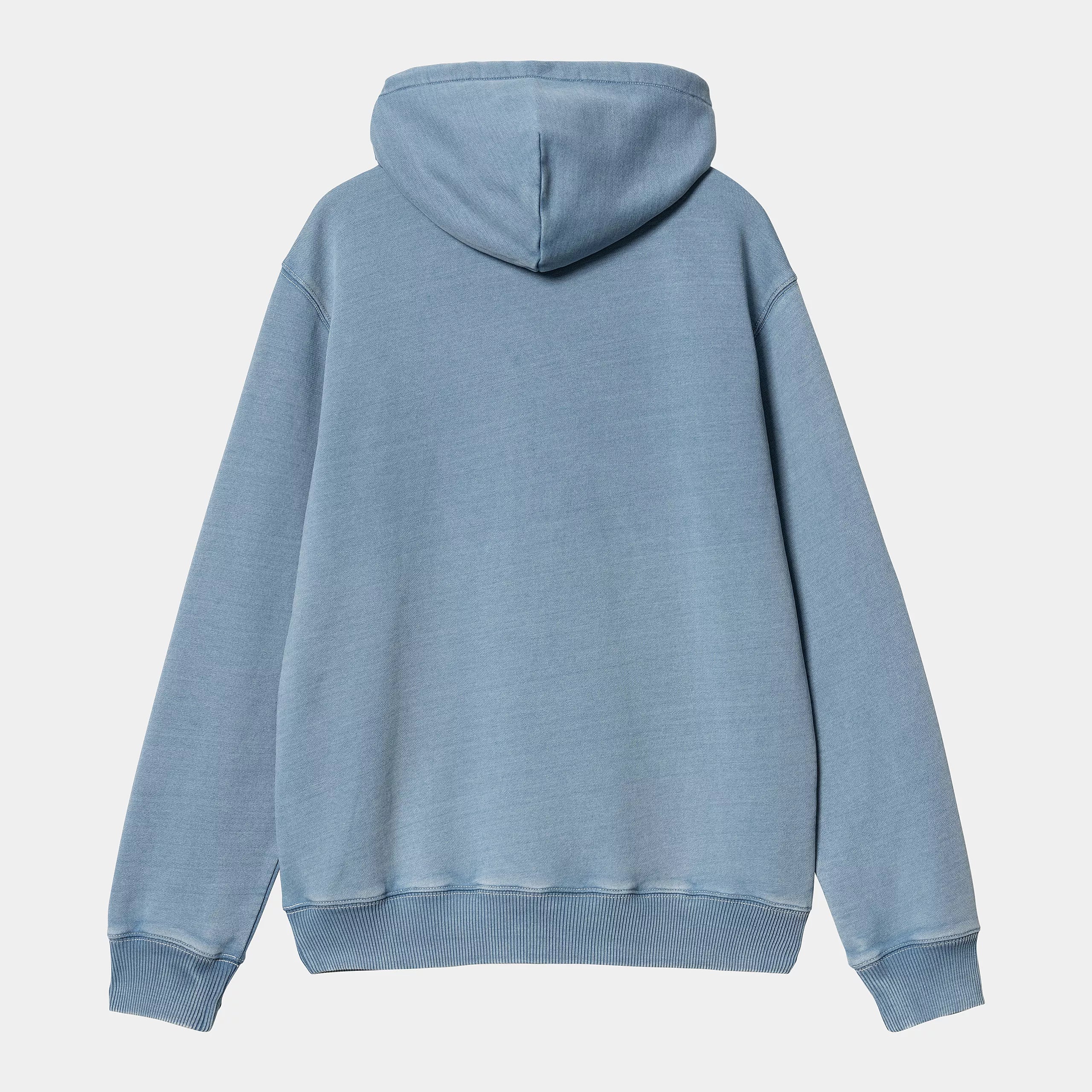 Carhartt WIP Hooded Sweatshirt Garment Dyed Ingo Blue