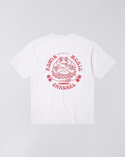Edwin Music Chanel  Backprint T-Shirt White