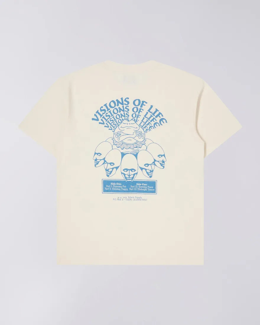 Edwin Visions Of Life T-Shirt White Whisper