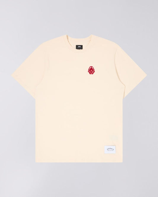Edwin Beetle T-Shirt Whitecap Gray