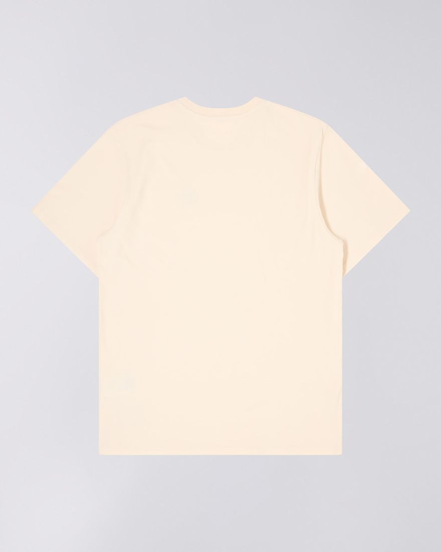 Edwin Beetle T-Shirt Whitecap Gray