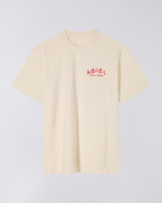 Edwin Forever Lover T-Shirt Whisper White