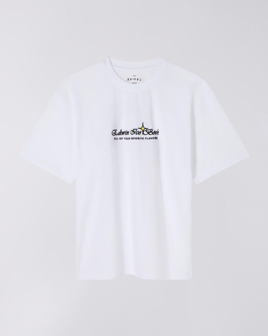 Edwin Love In The Books T-Shirt White