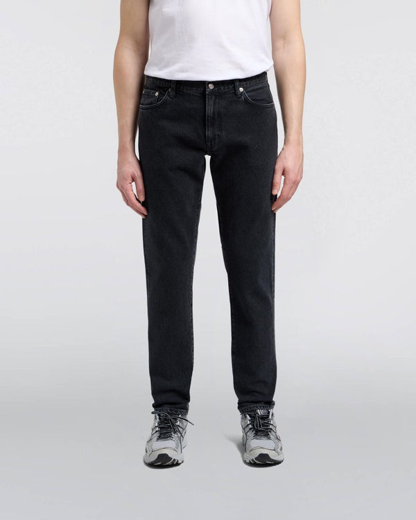 Edwin Regular Tapered Jeans Black Dark Used