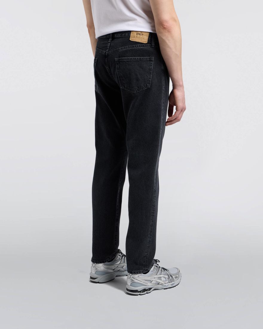 Edwin Regular Tapered Jeans Black Dark Used