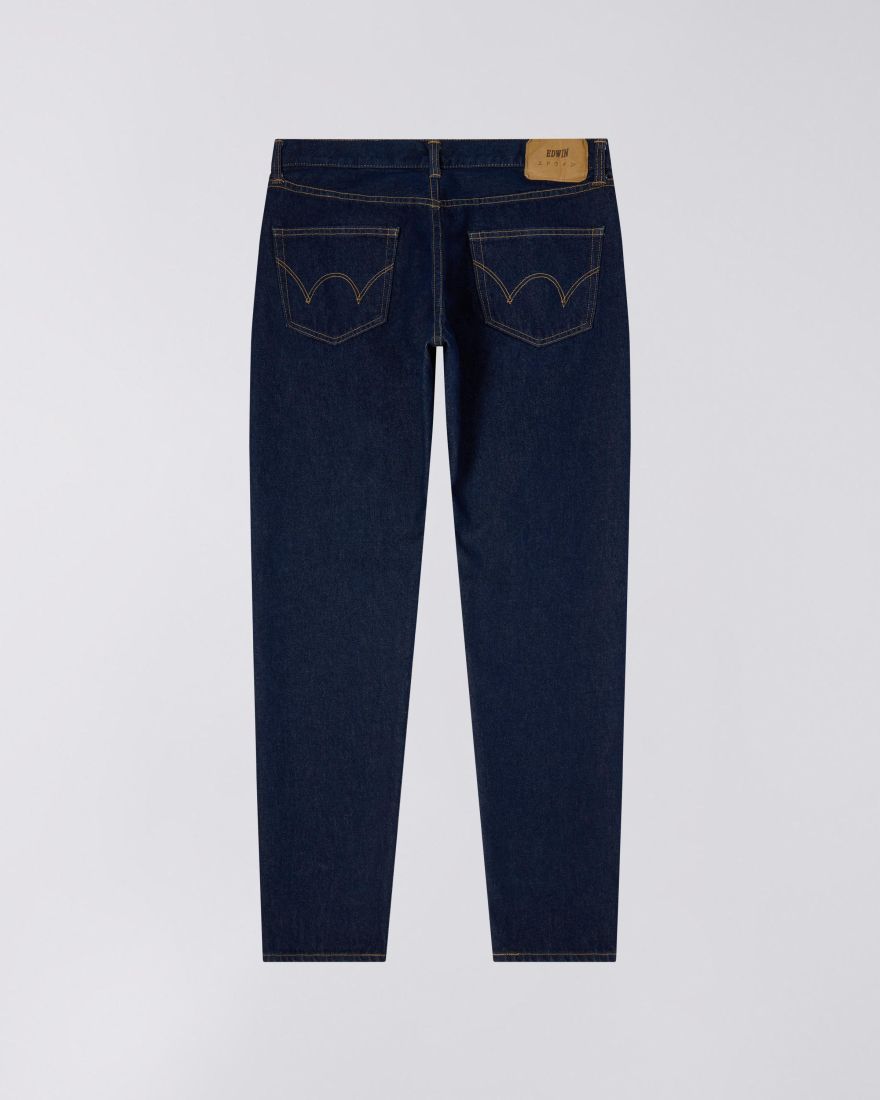 Edwin Regular Tapered Jeans Kaihara Blue Rinsed 083