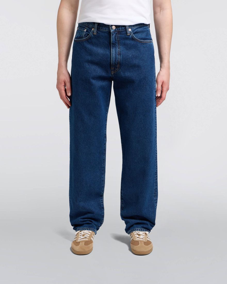 Edwin Loose Jeans Blue Mid Used Wash