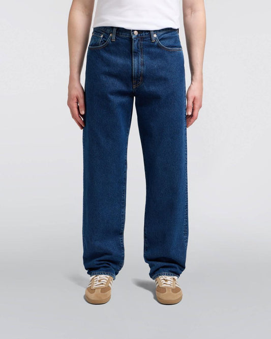 Edwin Loose Jeans Blue Mid Used Wash