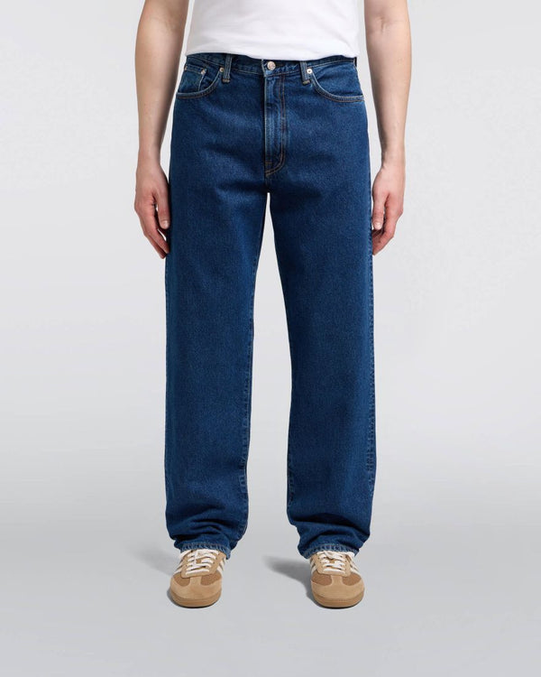 Edwin Loose Jeans Blue Mid Used Wash