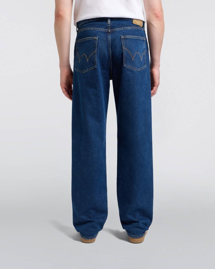 Edwin Loose Jeans Blue Mid Used Wash