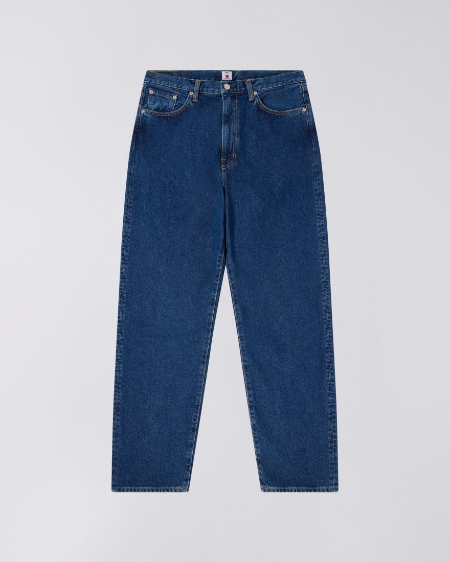 Edwin Loose Jeans Blue Mid Used Wash