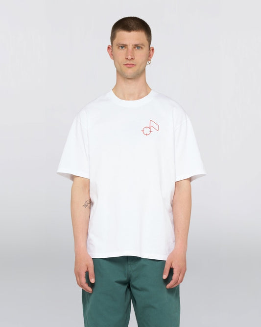 Edwin Charmer Backprint T-Shirt White
