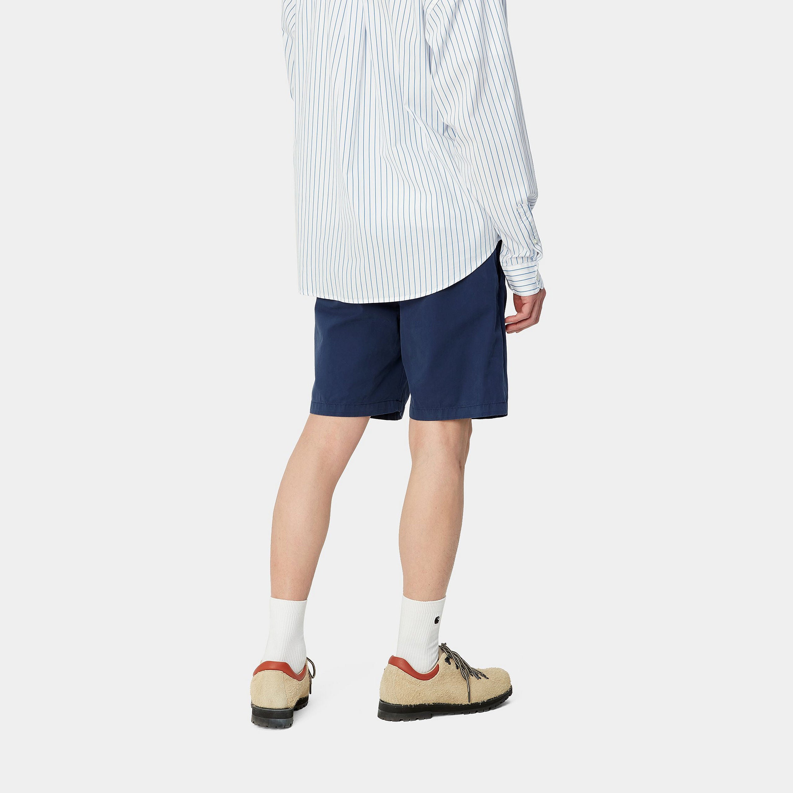 Carhartt WIP John Cotton Chino Short Blue