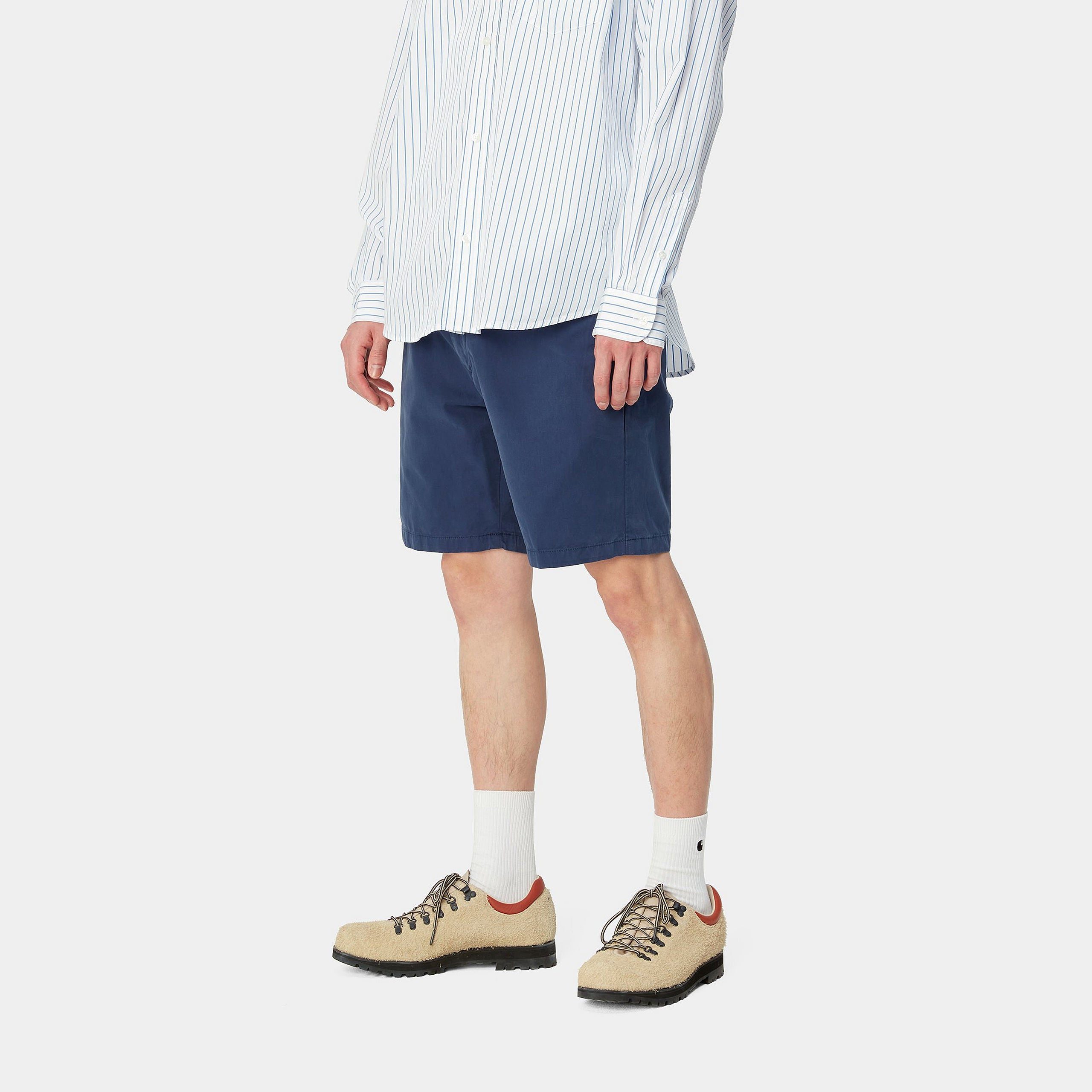 Carhartt WIP John Cotton Chino Short Blue