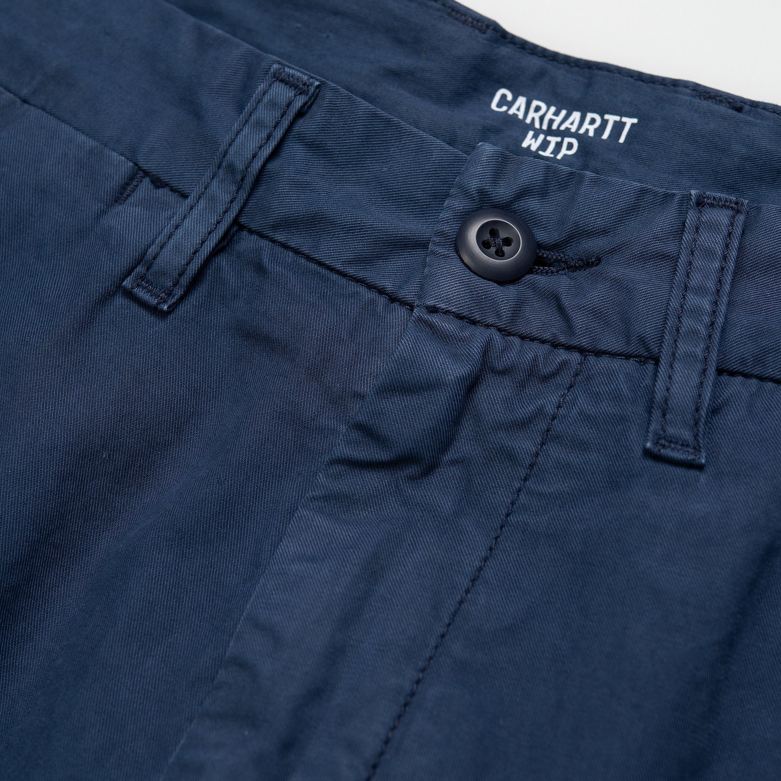 Carhartt WIP John Cotton Chino Short Blue