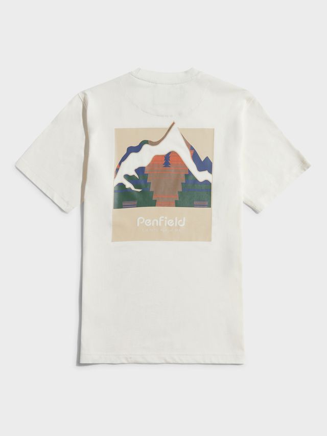 Penfield Forefounder Backprint T-Shirt vanilla Ice