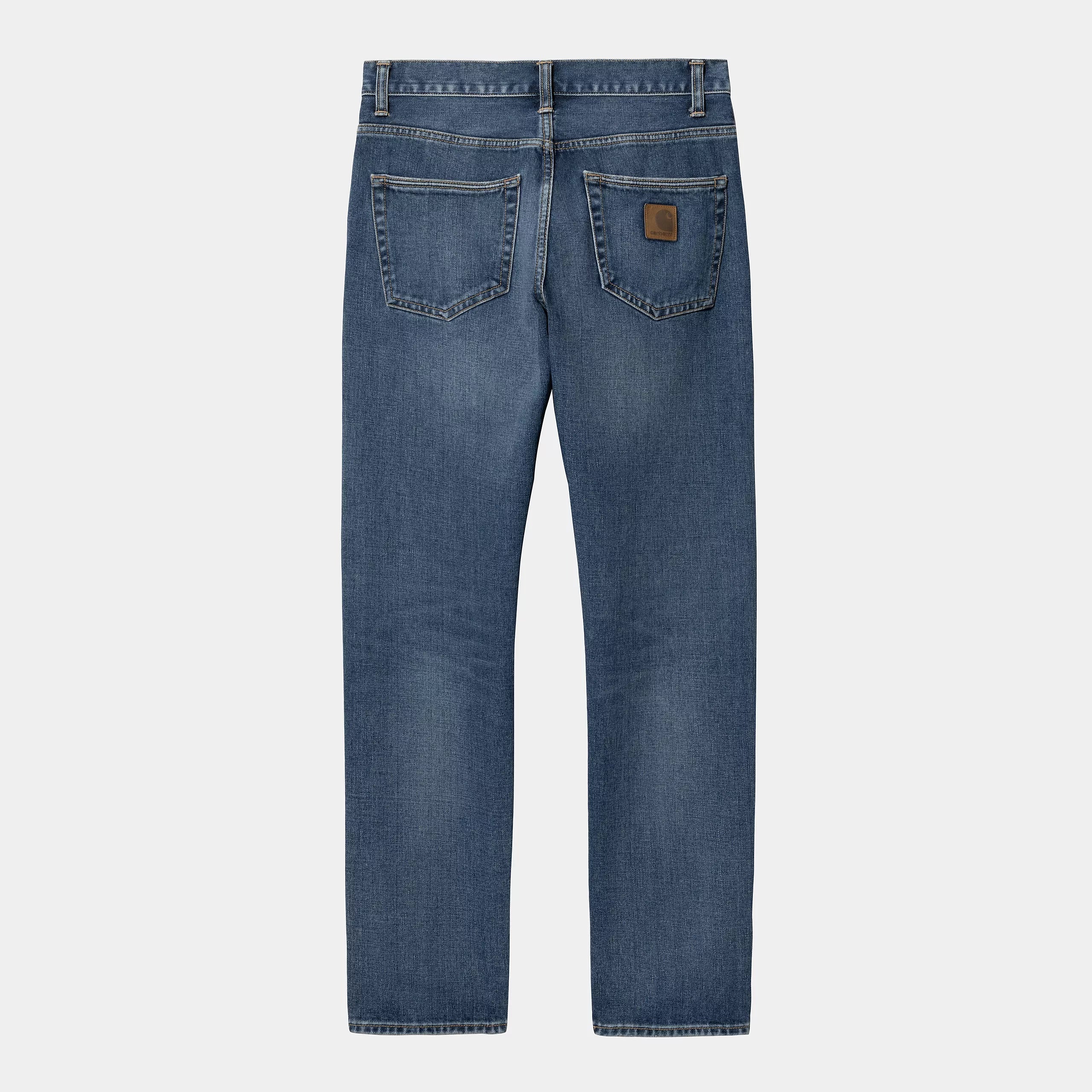 Carhartt WIP Klondike Pant Blue Dark Used Wash