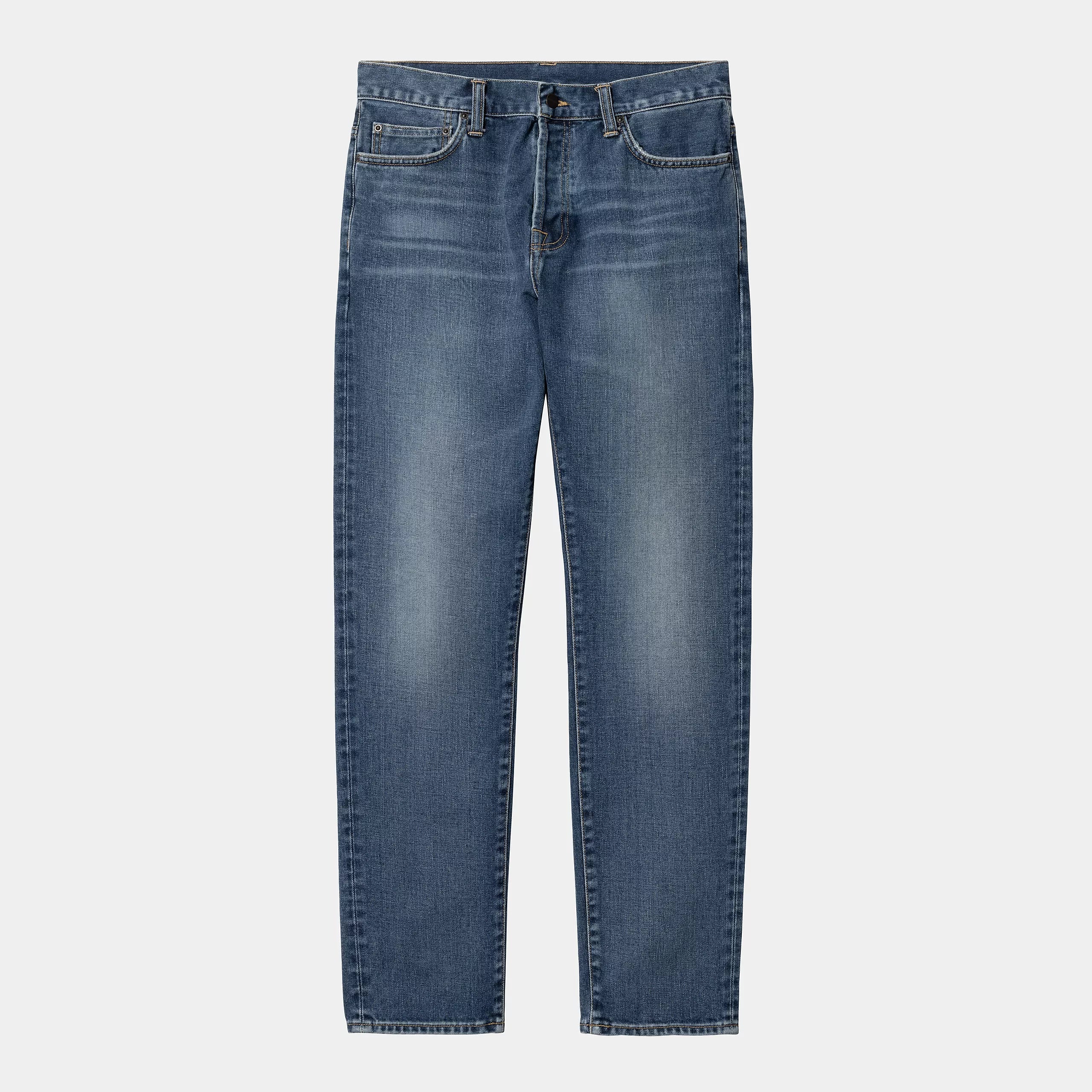 Carhartt WIP Klondike Pant Blue Dark Used Wash