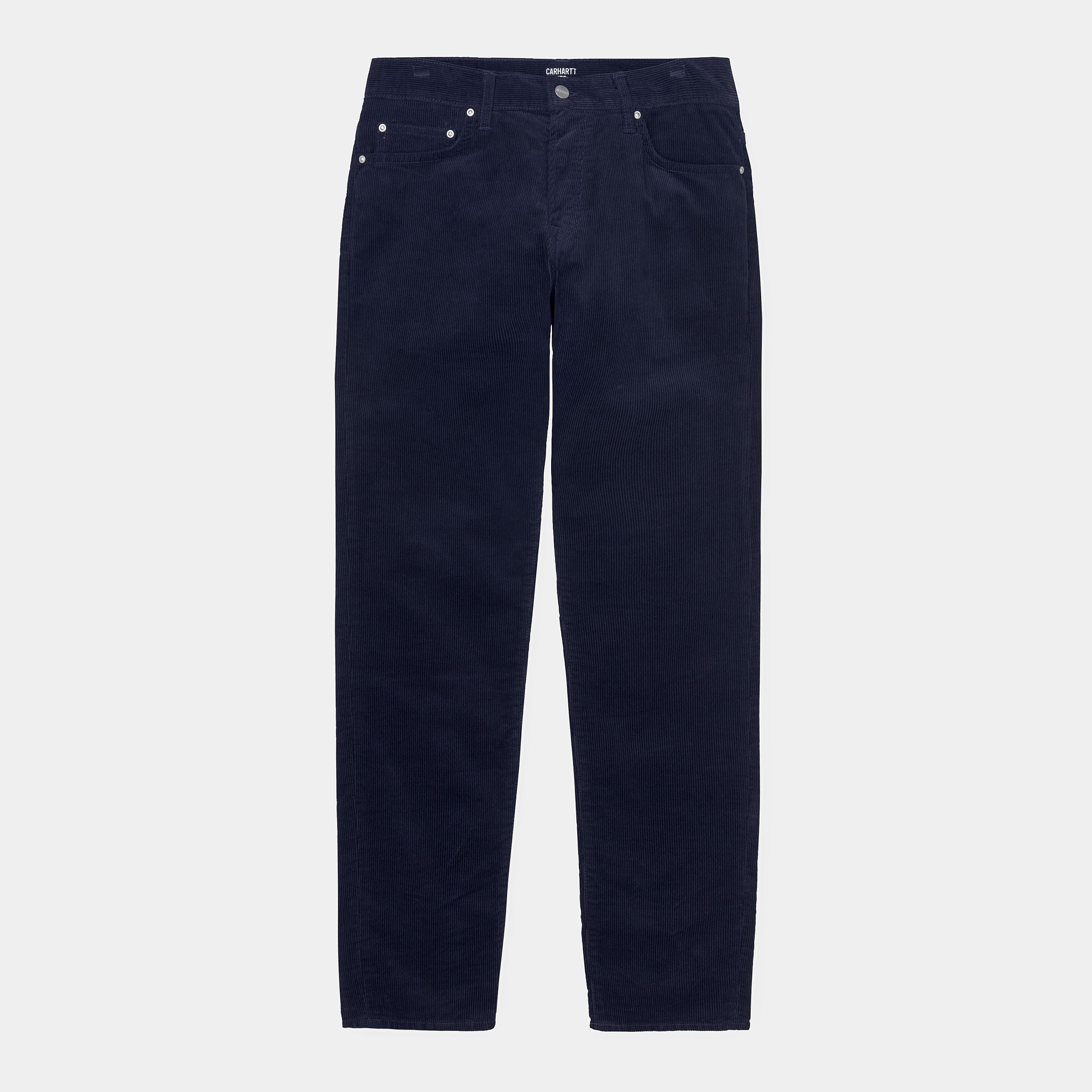 Carhartt WIP Klondike Cord Pant in Dark Navy Rinsed