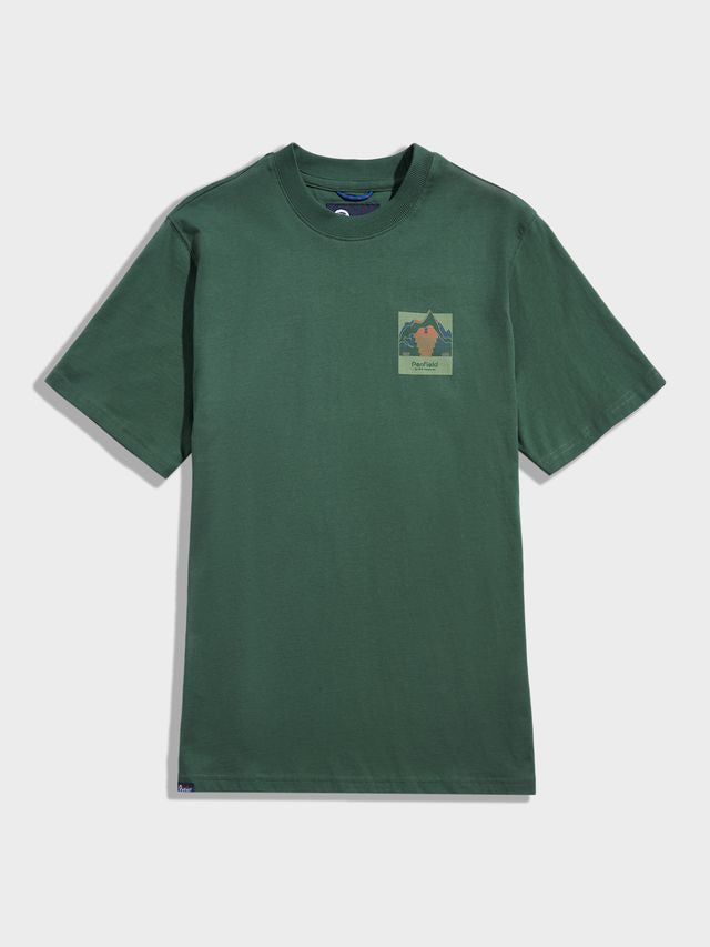 Penfield Forefounder Backprint T-Shirt Cilantro