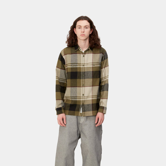 Carhartt WIP L/S Dellinger Flannel Shirt Highland