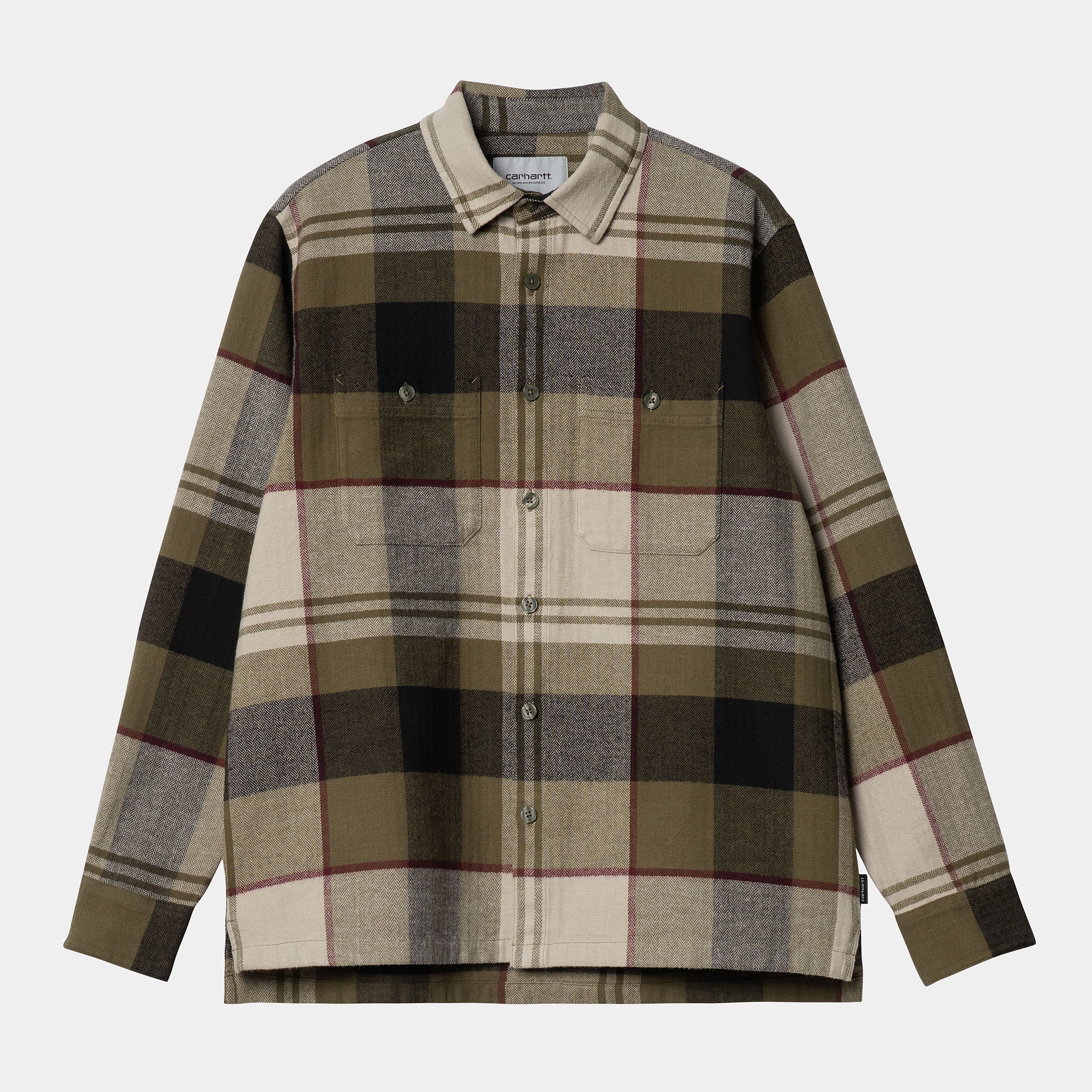Carhartt WIP L/S Dellinger Flannel Shirt Highland