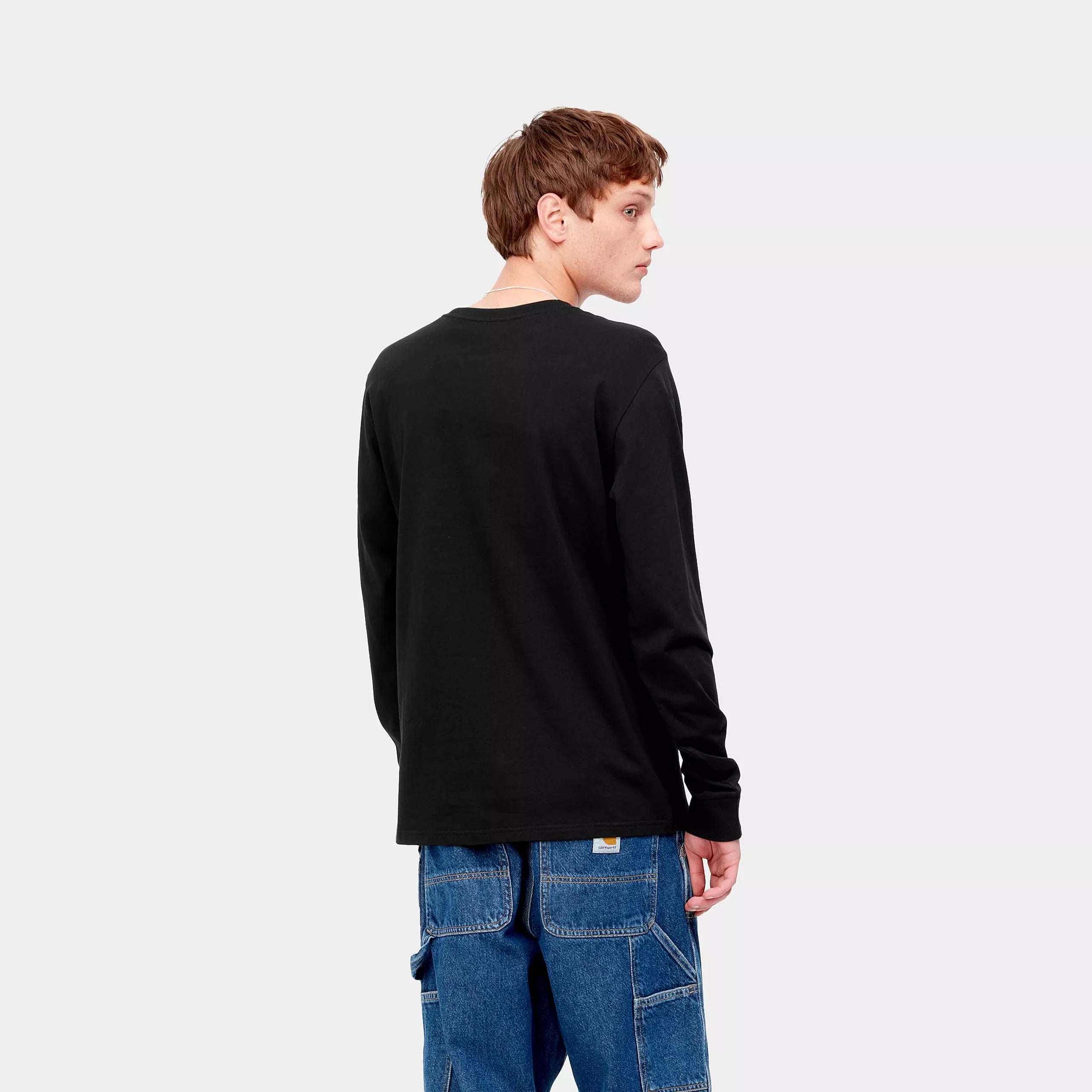 Carhartt WIP L/S Pocket T-Shirt Black
