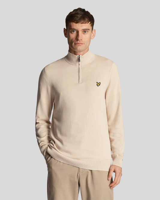 Lyle & Scott Quarter Zip Jumper Cove