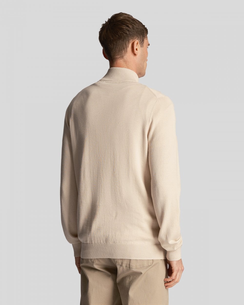 Lyle & Scott Quarter Zip Jumper Cove