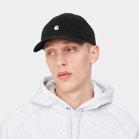 Carhartt WIP Madison Logo Cap Black/White