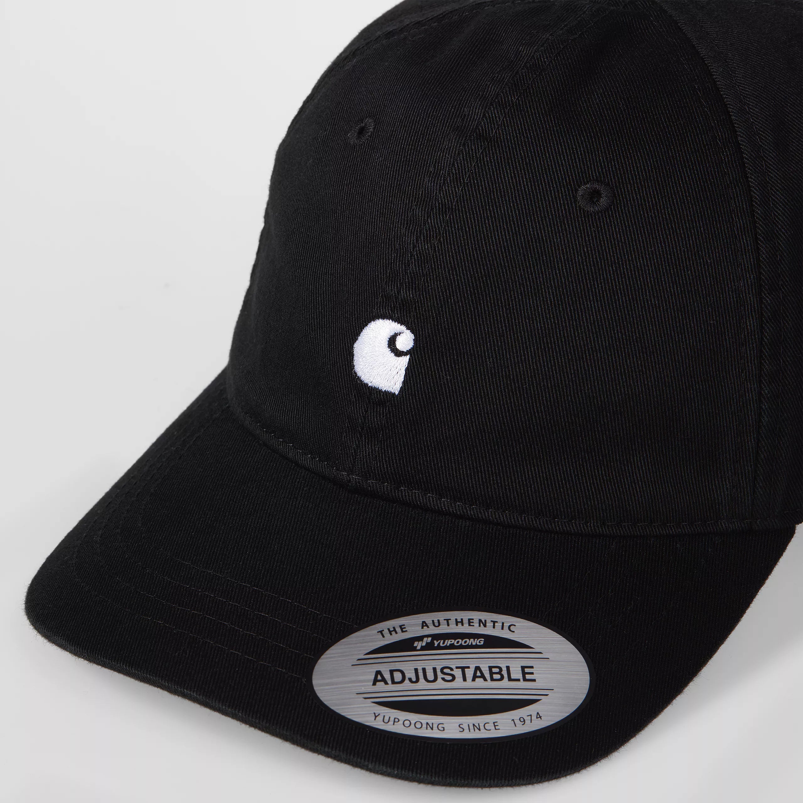 Carhartt WIP Madison Logo Cap Black/White