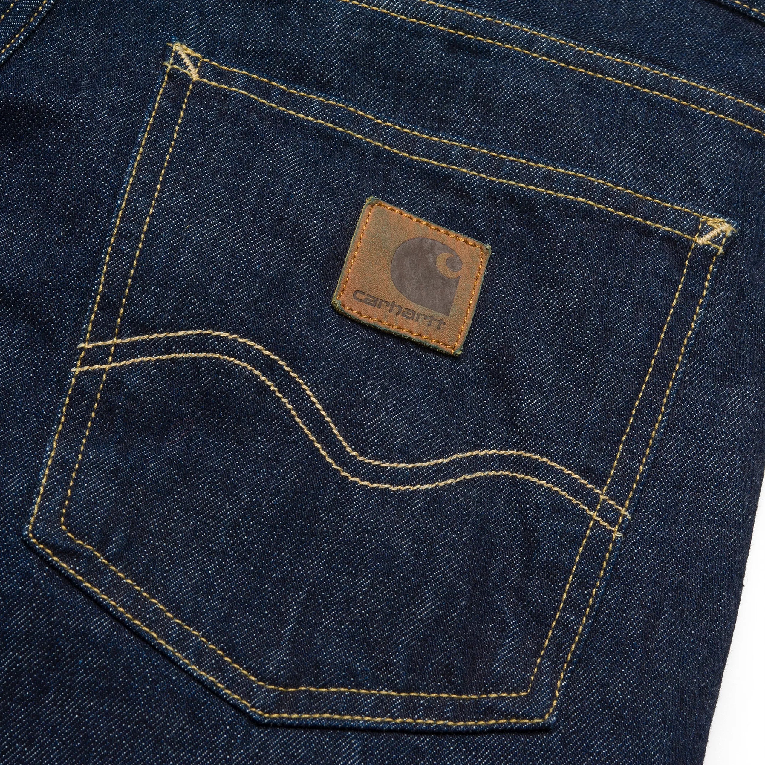 Carhartt WIP Marlow Pant Blue Rinsed